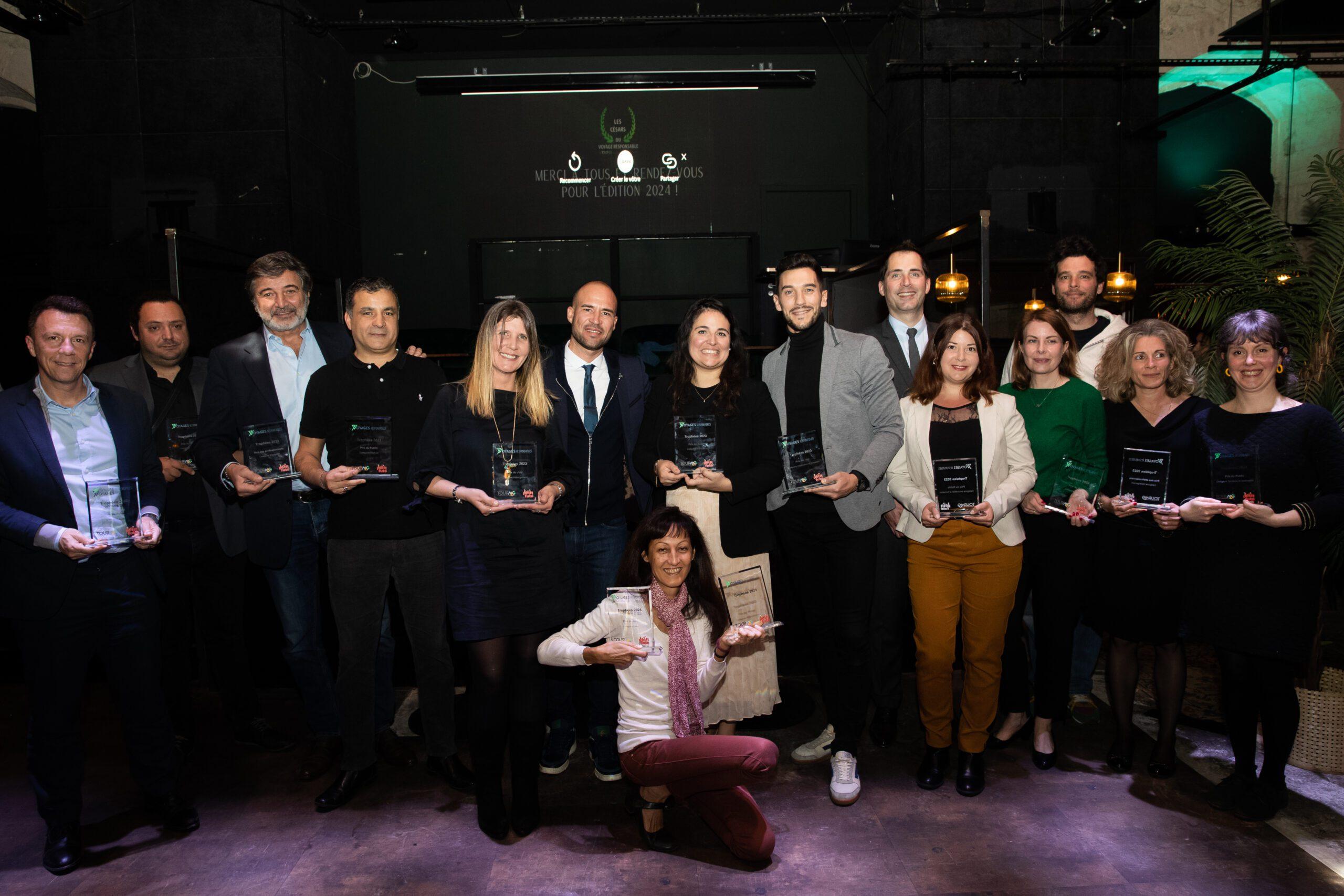 Les lauréats des Césars du Voyage Responsable - Photo CE