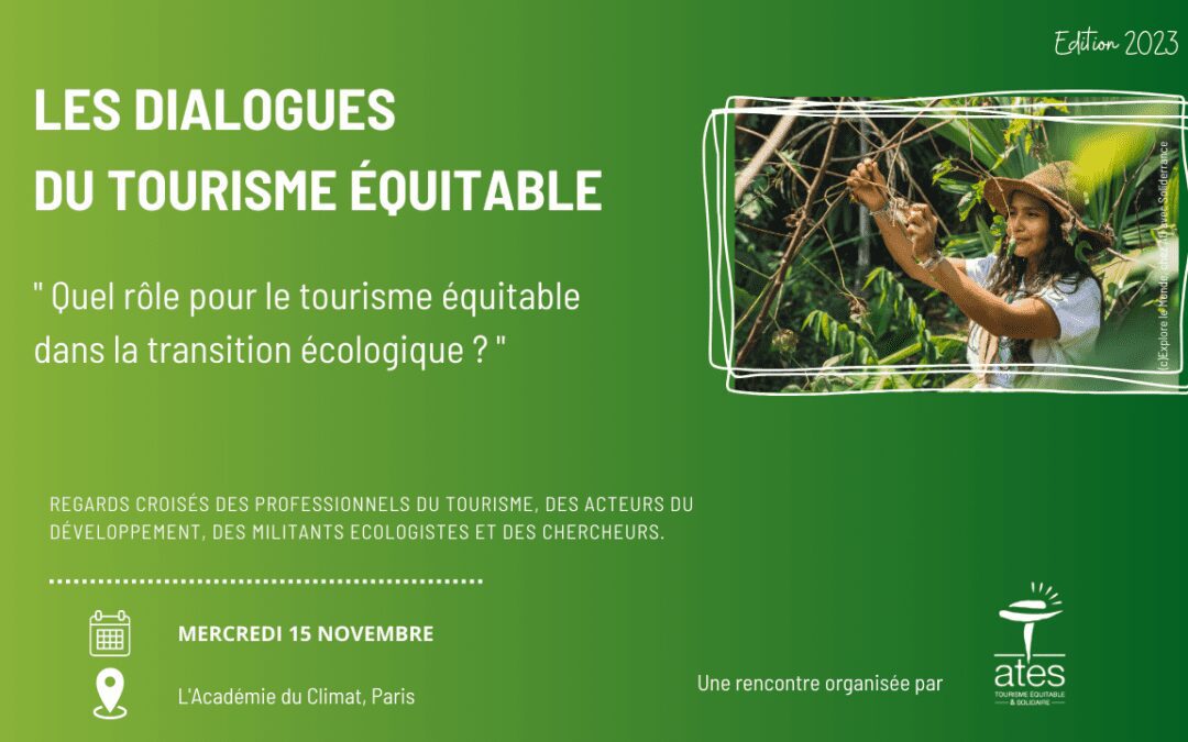 Dialogues du Tourisme Équitable d’ATES : save the date !