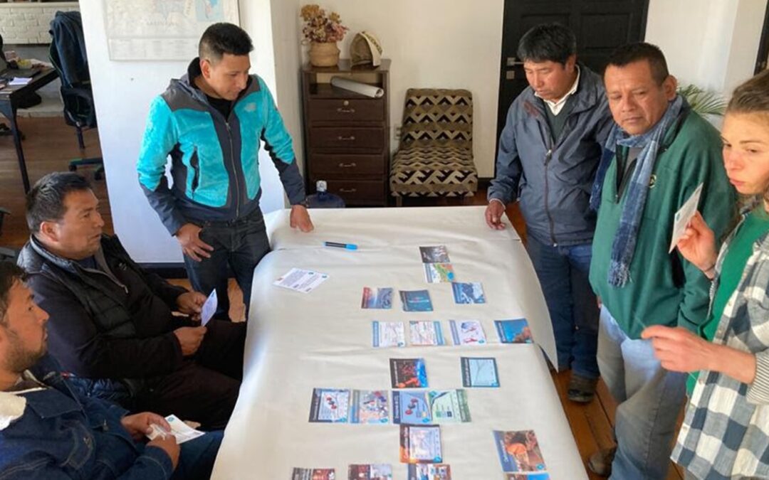 Bolivie : Un réceptif forme ses équipes à la fresque du climat