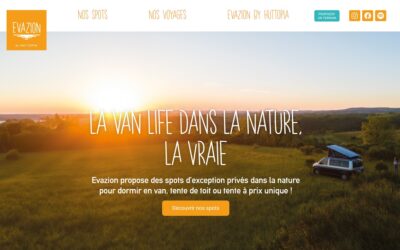 Vanlife : Huttopia fait l’acquisition d’Evazion